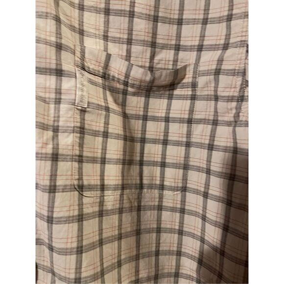 Columbia Men's Cream Short Sleeve Button Down Shirt Size XL - Picture 3 of 9